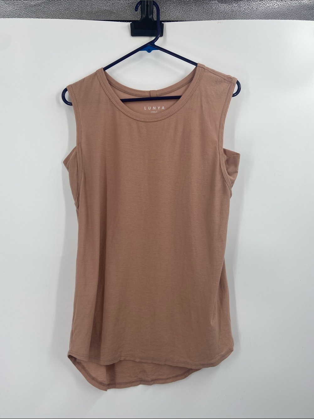 lunya Tank Top in Taupe Brown
